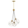 Luxury Ball Pendent Lamp Gold Color