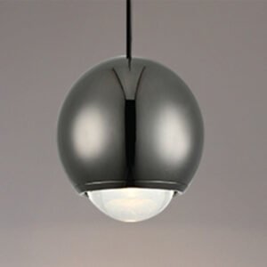 Glass Ball Grey Pendant Lamp