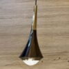 Water Drop Pendant Lamp Gold & Black