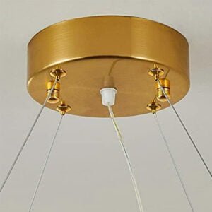 Luxury Ring Pendent Lamp Gold Color