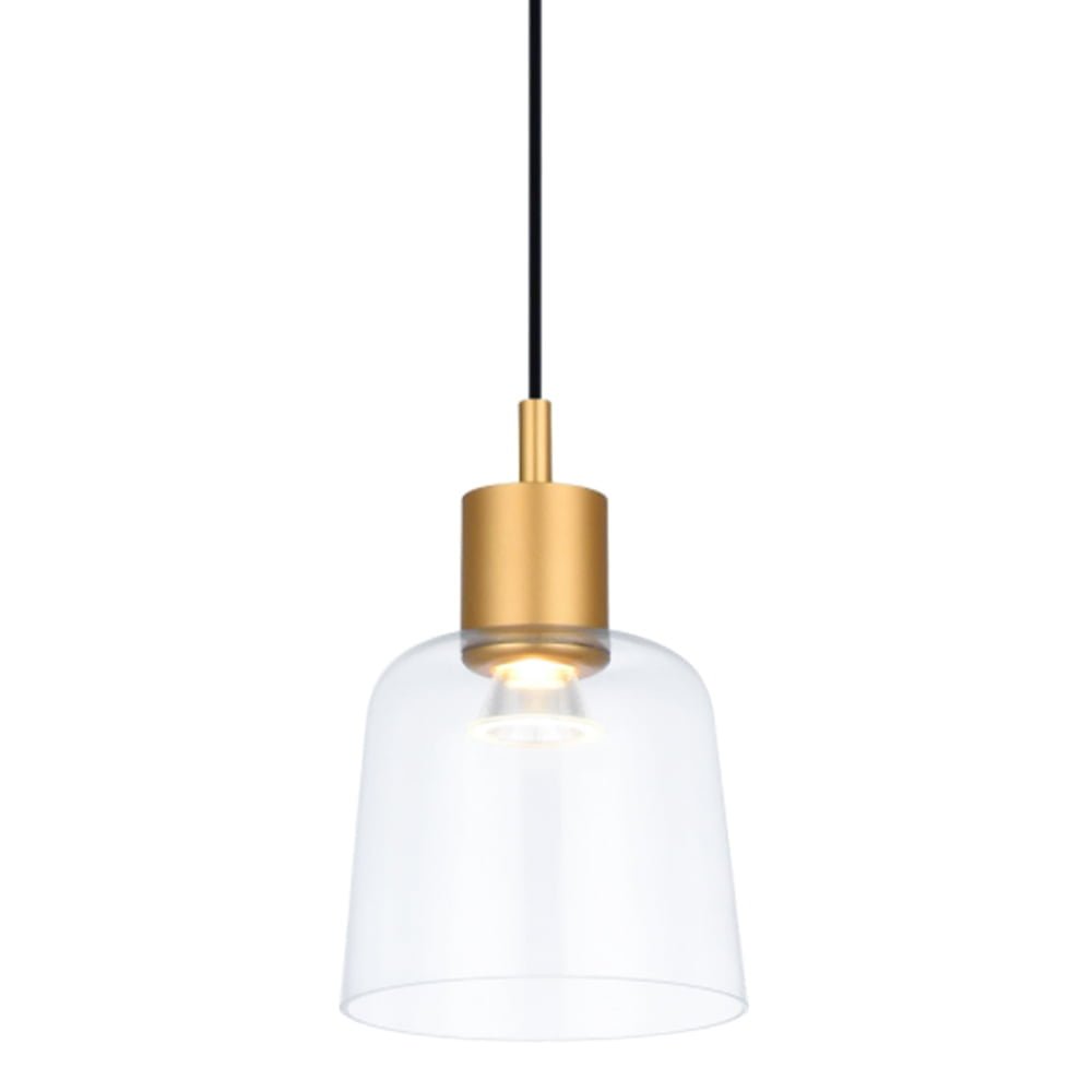 Luxury Pendant Lamp Gold Clear Color