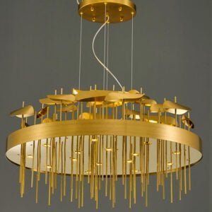 Luxury Pendent Lamp Gold Color