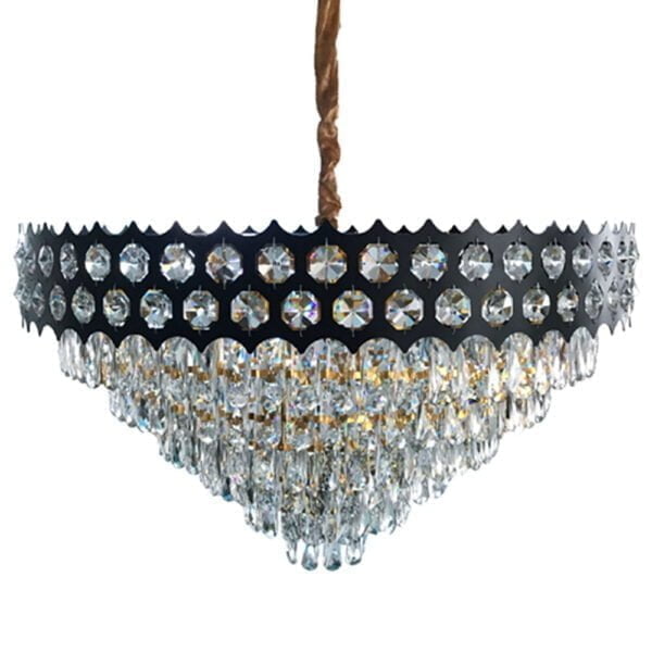 Vintage Crystal Chandelier Pendant Lights - 5130-12 (D800xH475)