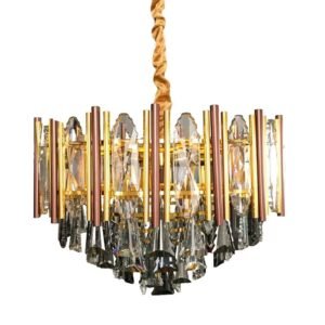 Post-Modern Luxury Crystal Chandelier Pendant Lights – 5139-11 (D600xH390)