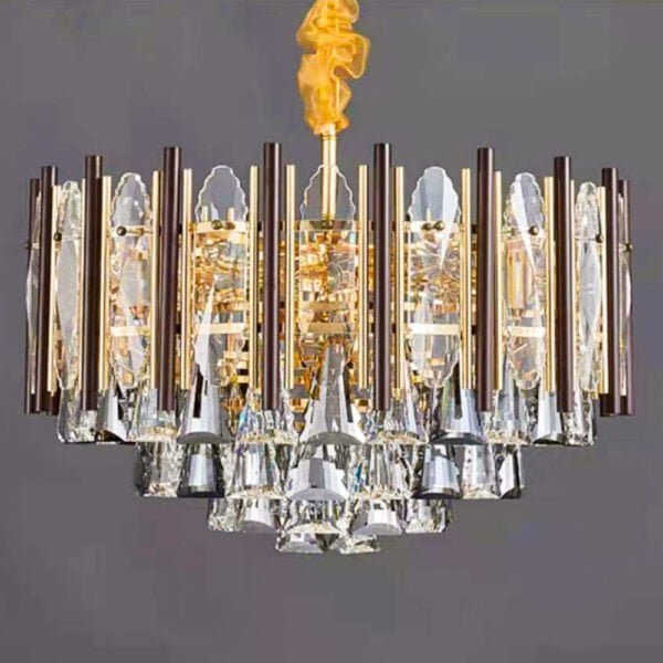 Post-Modern Luxury Crystal Chandelier Pendant Lights - 5139-11 (D600xH390)