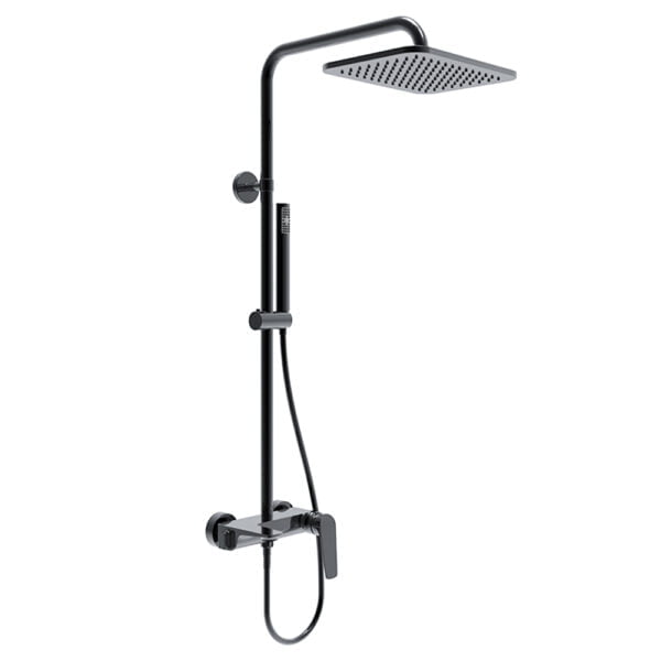 Shower Set 3 Function Matt Black