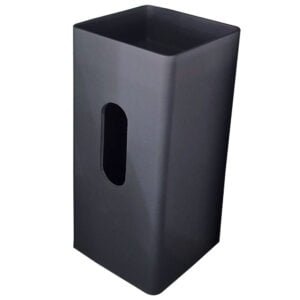 Solid Surface pedestal wash basin with drainer Grey Matt Color