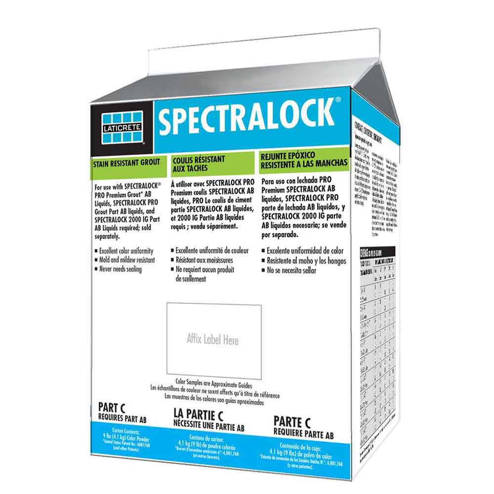 Spectralock Epoxy-Grout Mocha Color