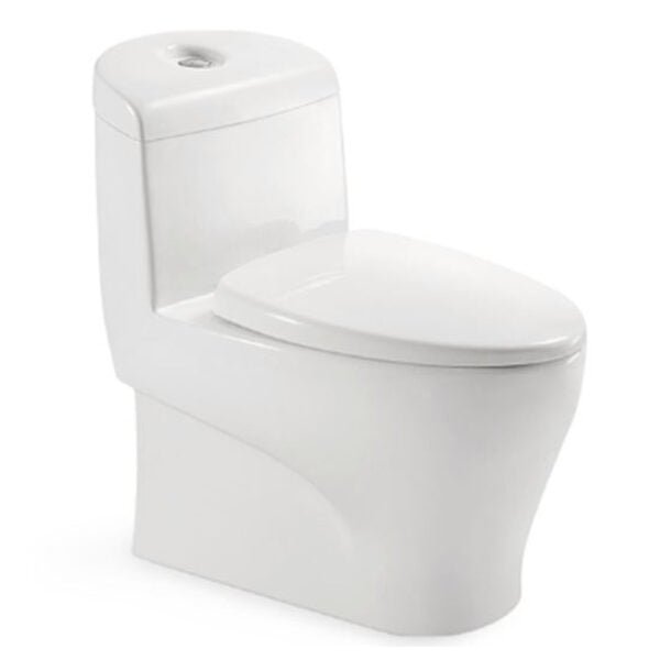 Toilet S-trap PP Seat Cover White Color