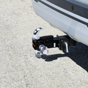 ORCISH 3-in-1 Trailer Hitch with Tri-Ball Mount and Tow Hook