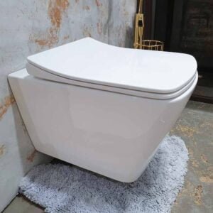 Wall Hung Toilet White Color