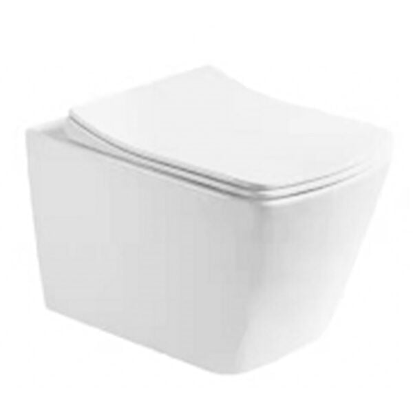 Wall Hung Toilet 515x355x370MM - Glossy White (9310)