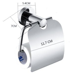 6 Pcs Bathroom Accessories Set Chrome - (SP2122S)