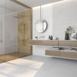 1200x400 Aliza White Floor and Wall Tile
