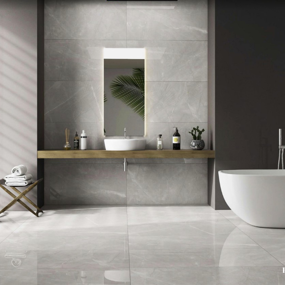 1200x600 Pulpish Grey Floor and Wall Tile - Buyonbudget