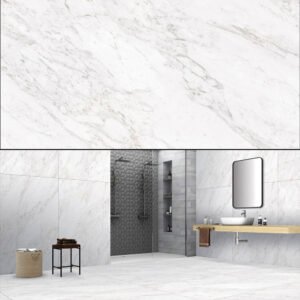 1200x1200 Carrara White Glossy Big Tile