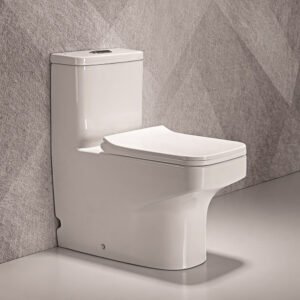 single piece s trap toilet white 5502