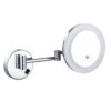 Wall Mount 3x Round Magnifying with LED Light 8-Inches Mirror – Chrome (MR8025)