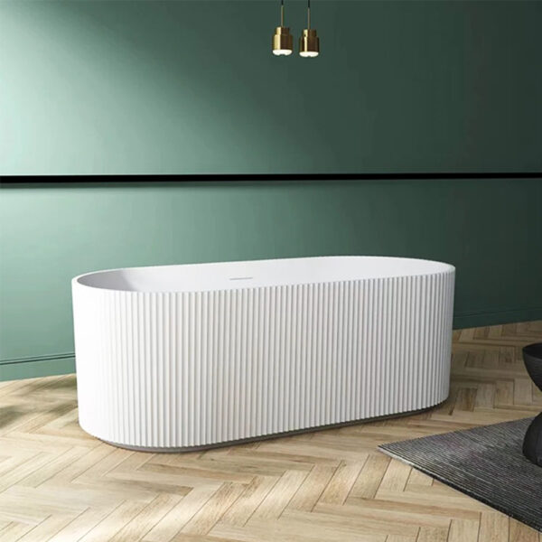 Bella Acrylic Bathtub 1500x750x580MM - White