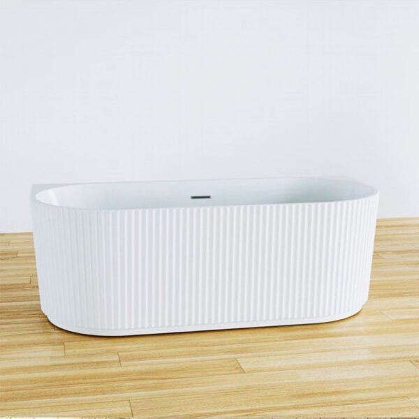 Bella Acrylic Bathtub 1700x800x600MM - White
