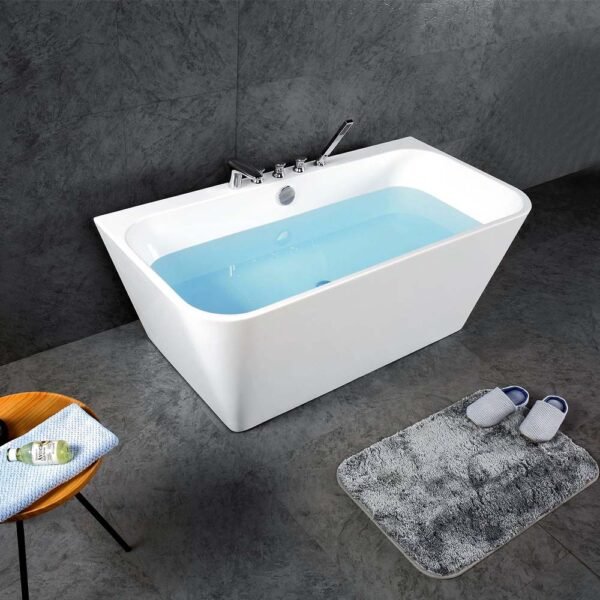 Carnival Acrylic Bathtub 1700x800x590MM - White Glossy (No Mixer Included)