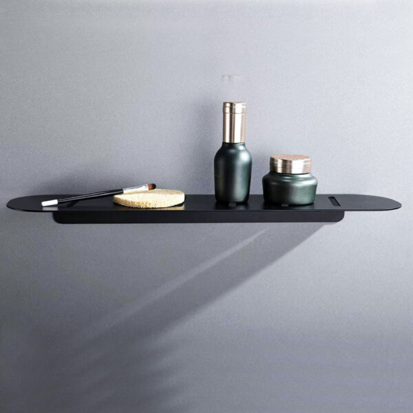 Bathroom Wall Shelf - (Black) NH09918MB