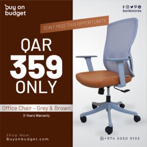 Office-Chair-Brown-and-Grey-–-123071