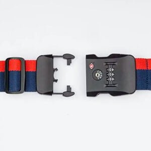 2m luggage strap with lock