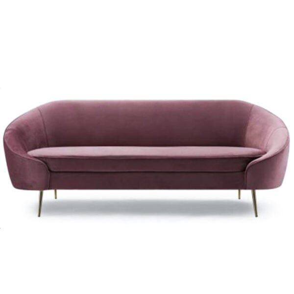 Acme Abey Two Pillows Sofa - Pink Velvet (JYM1919)