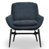 Modern Design Sofa Chair with Metal Legs - Blue (JYM1985)