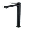 High leg Basin Mixer - Matt Black