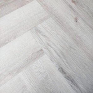 SPC Flooring Herringbone End Cap 2400x35x10MM – Light Grey