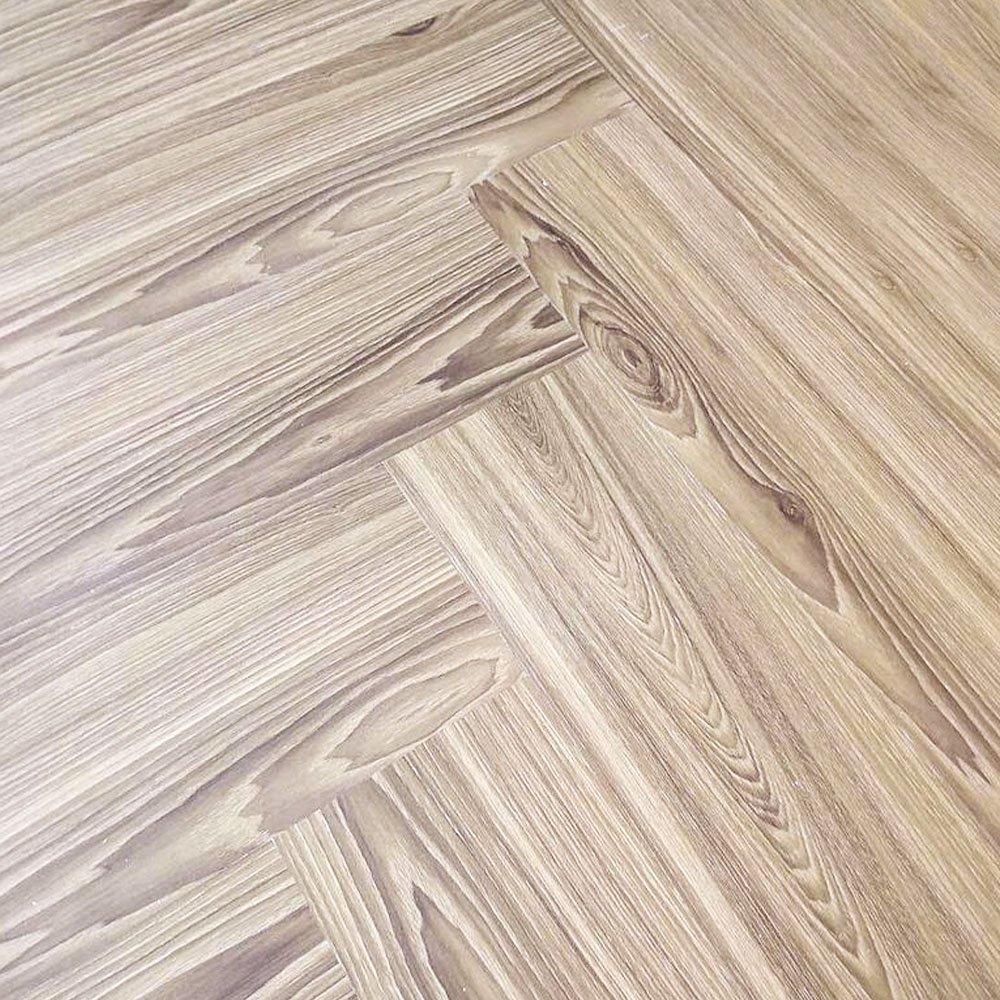 SPC Herringbone Skirting 2400x90x15MM - Wood