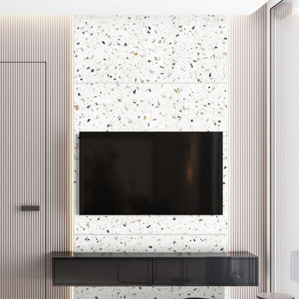 Terrazzo Bianco Matt 1200x600