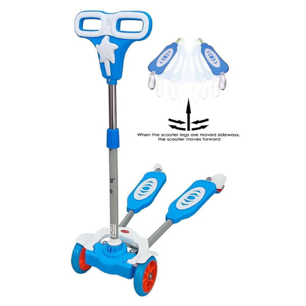 Double Board Kids Foot Scooter (4 Wheels)