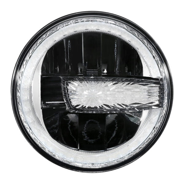 Led Headlights With Halo Ring DRL