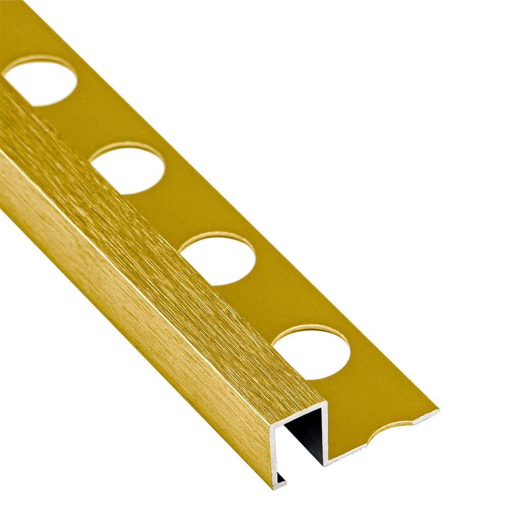 Aluminum Listelo R12x10mm Firenze Gold 2.6m (0R12FOR)