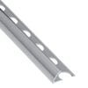 Aluminum Round Edge 10.5mm Polished Silver 2.6m (0A105PB)