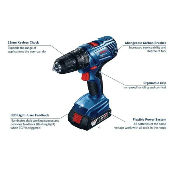 Bosch 18V Impact Drill GSB 180-LI