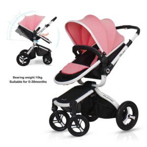 Pretty Pink High Landscape Single Baby Strollers