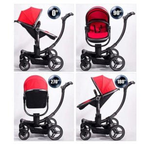 3 in 1 V-Baby 360° Rotating Stroller