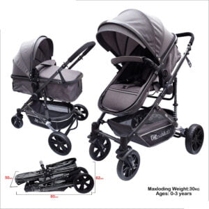 High Landscape Single Baby Stroller