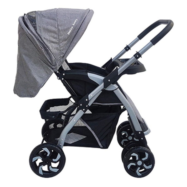 Baby Stroller With Extendable European Style Canopy