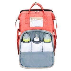 Multifunctional Baby Diaper Backpack - (2 in 1)