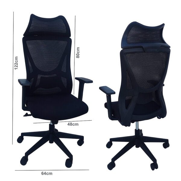 ErgoFlex Pro Black Series Office Chair