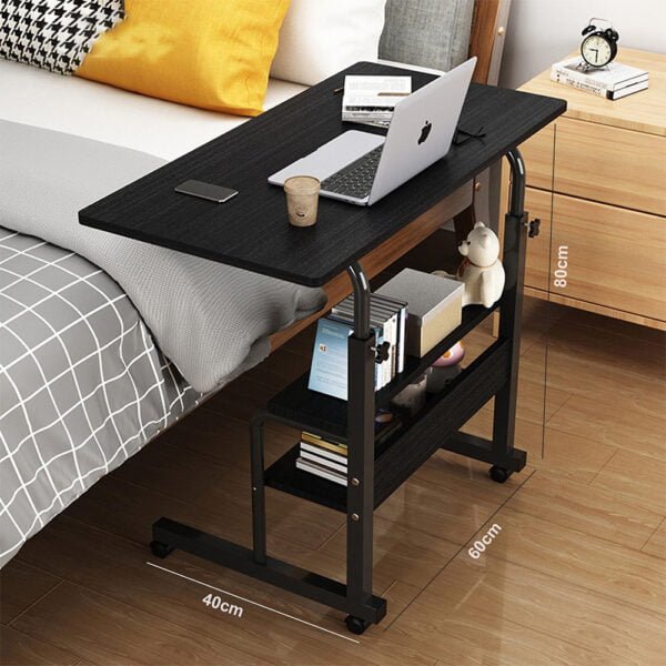 Double Shelf Laptop Table