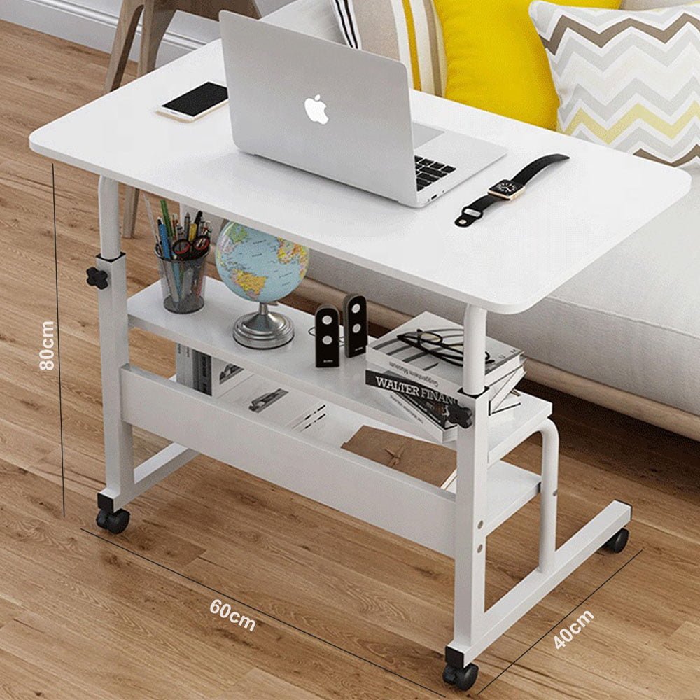 Double Shelf Laptop Table