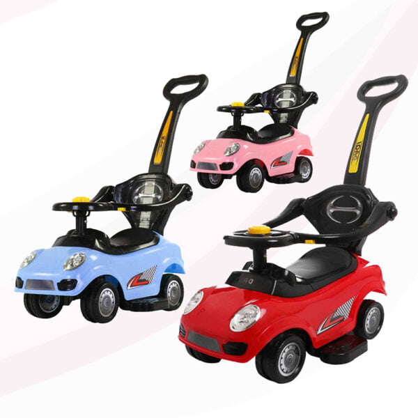 3 in 1 Push Power Baby Swing Car