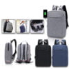 Unisex USB Rechargeable Laptop Bag