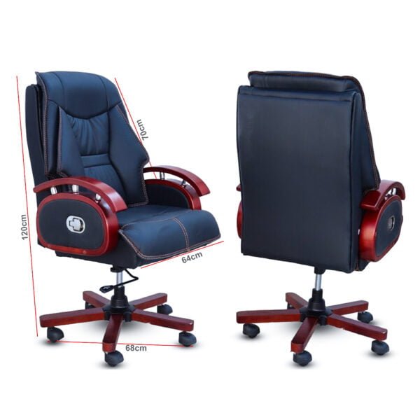 Executive Ergonomic PU Leather Office Chair